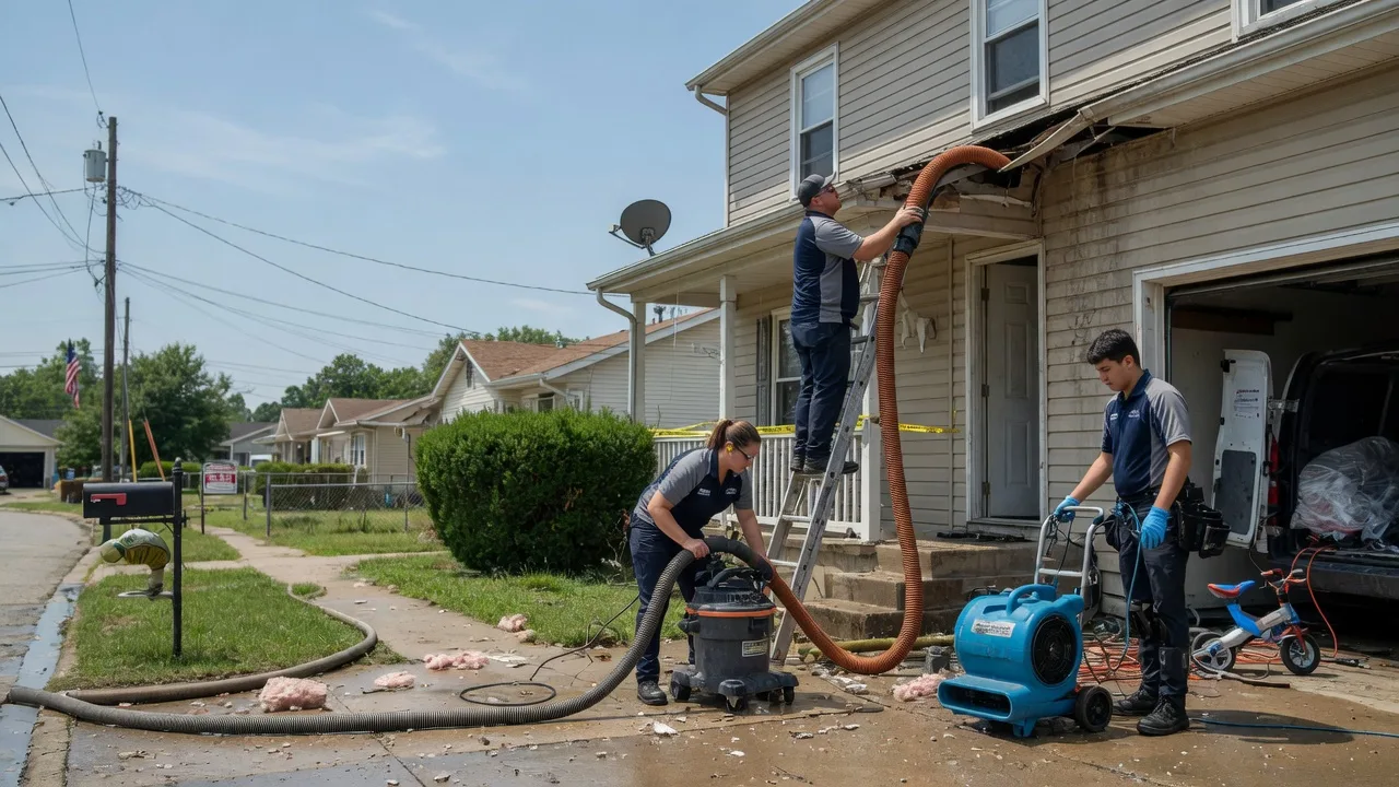 Water Damage Restoration in Maple Hill, KS near me